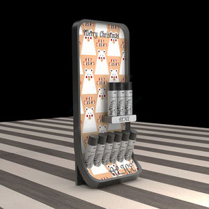 Exhibición de piso de cosméticos personalizados de alta calidad al por mayor de fábrica Exhibición de maquillaje de marca de gama alta de lujo - Product Image 5