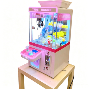 Mini machine à griffes de table en métal et plastique, à monnayeur, pour enfants, pour centre de jeux d'arcade intérieur - Product Image 1