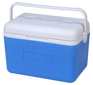 9L Commercial Plastic <b>Insulated</b> Ice Travel Delivery Small Capacity Portable Cooler <b>Lunch</b> <b>Box</b> for Camping Travel - Product Image 1