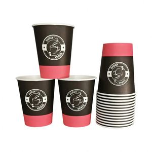 Gobelets en carton de 7 oz, gobelets à café jetables en papier - Product Image 3