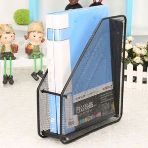 Metal Black Mesh Desk <b>File</b> <b>Organizer</b> 1-tier Magazine Holder Magazine <b>File</b> Holder <b>Organizer</b> - Product Image 3