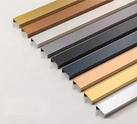 Profilé en U en alliage d'aluminium pour la protection des carreaux et des panneaux muraux