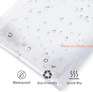 Revêtement <span class=keywords><strong>de</strong></span> <span class=keywords><strong>rideau</strong></span> <span class=keywords><strong>de</strong></span> <span class=keywords><strong>douche</strong></span> en vinyle, livraison gratuite, prix d'usine, <span class=keywords><strong>pour</strong></span> salle <span class=keywords><strong>de</strong></span> bain, 260x200CM, <span class=keywords><strong>baignoire</strong></span>, résistant à la moisissure - Product Image 5