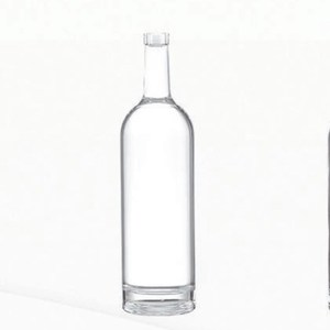 Fancy <strong>1</strong> <strong>Litre</strong> 300ml patron Tequila Water Liquor Alcohol Vodka <strong>Whisky</strong> 750ml Glass Bottle - Product Image 1