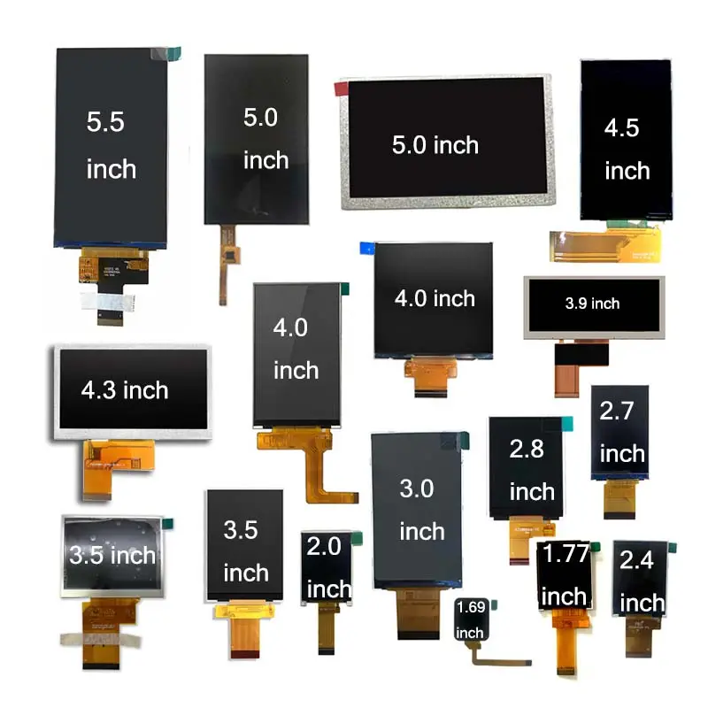 لوحة عرض وشاشة LCD باللمس من ZKDisplay مخصصة بحجم 6.8 بوصة و7 بوصة و7.8 بوصة و8 بوصة و8.8 بوصة و9 بوصة و9.7 بوصة و10.1 بوصة و10.3 بوصة