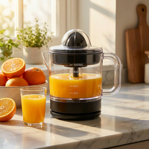 Presse-<span class=keywords><strong>agrumes</strong></span> électrique : Offres exceptionnelles, sans BPA, sain, 1L, extracteur de jus à mastication pour <span class=keywords><strong>agrumes</strong></span>, anti-goutte, compatible lave-vaisselle - Product Image 1