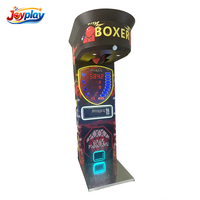 Machine de boxe électronique avec écran LED, machine de jeu d'arcade à monnayeur, machine de frappe de boxe à marteau