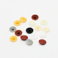 Cache-trous décoratif en plastique de 12 mm pour vis autotaraudeuses, étanche, pour cuisine et bureau à domicile