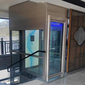 Household <b>Elevator</b> 2345 Floor Hydraulic Traction Indoor and Outdoor Small Bottomless Pit Sightseeing Household <b>Elevator</b> - Product Image 6