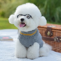 Offre Spéciale Pulls pour Chiens et Chats en Polyester, Classiques, Mignons, Respirants, de Couleur Unie et de Loisirs