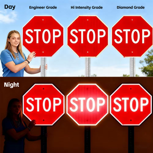 Guangan CE FCC ROHS chứng nhận nhôm năng lượng mặt trời <span class=keywords><strong>LED</strong></span> giao thông ánh sáng nhấp nháy an toàn đường bộ dấu hiệu cho crossings dừng qua dấu hiệu - Product Image 5