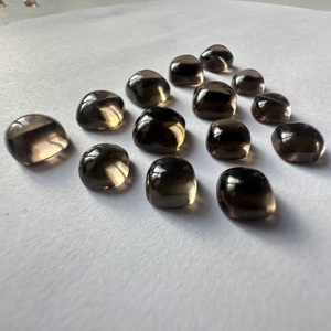 อีเลแกนท์ ทีเอฟเอช สโมคกี้ คูชั่น คาโบชอง 4MM-14MM |   พลอยคุณภาพ AAA ขัดเงาด้วยมือ สำหรับทำเครื่องประดับ - Product Image 3