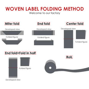 Tùy Chỉnh Riêng Logo May Dệt Vải Nhãn Mật Độ Cao Dệt Tag Quần Áo Dệt Nhãn Cho Quần Áo - Product Image 6