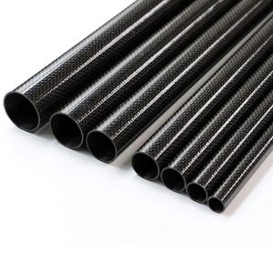 SHENYU Multi-Size Carbon Felt Tubes <b>Poles</b> Lightweight High Strength 5mm Thickness Juli Brand for Drone Frame Industrial Supports - Product Image 5