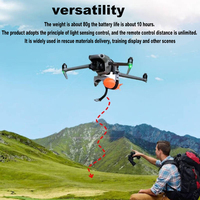Kit de largage double pour drone DJI Mavic 3 Air 2S, garantie 1 an, livraison longue distance, opérations de recherche et de sauvetage