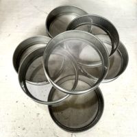 200mm/300mm Stainless Steel Lab Sieve Brass Test Sieves/Sand Stone Sieves Complies Geotechnical Testing Equipment