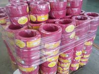 Câbles électriques en cuivre toronné isolés en PVC 450/750V pour le câblage domestique