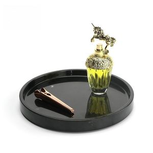 Stonekocc D25x3cm LOGO personalizzato prezzo di fabbrica verde nero marmo nordico luce di lusso cosmetici di stoccaggio cucina soggiorno - Product Image 2