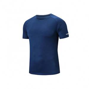 Factory Wholesale Men Fitness Quick Drying Men <b>Running</b> Men Compression Clothing <b>With</b> Short Sleeves YOGA - Product Image 4
