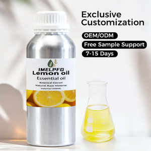 Aceite Esencial de Limón Natural de Alta Calidad, Prensado en Frío de Primera Calidad para el Cuidado de la Piel, Aromaterapia y Masajes - Product Image 1