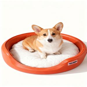 เตียงสัตว์เลี้ยงหนังแท้ทันสมัย |   เตียงนอนสัตว์เลี้ยงนุ่มสบายสำหรับแมวและสุนัขพันธุ์เล็ก ใช้ภายในอาคาร |   ผู้ผลิตเฟอร์นิเจอร์สัตว์เลี้ยงที่มีสไตล์แบบ OEM - Product Image 2