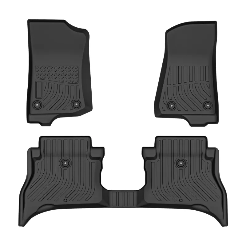 Pickup truck Custom fit 3D TPE car floor mats auto foot pads carpets for Chery Tiggo2 JAC T8 MAXUS accessories