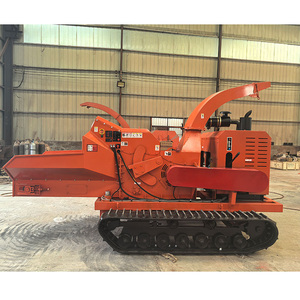 Best-selling Large Mobile <strong>Tree</strong> Branch <strong>Crusher</strong> Log Wood Chipper with Intelligent - Product Image 6
