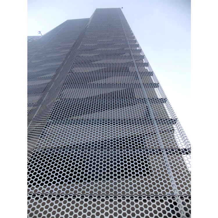 Высококачественные наружные декоративные металлические экраны лазерной резки, перфорированные настенные панели