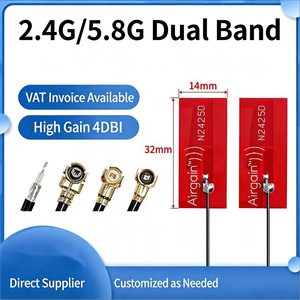 <span class=keywords><strong>Antenne</strong></span> PCB à performance stable, VSWR 2.5, impédance 50 Ohm, gain 4dBi <span class=keywords><strong>pour</strong></span> cartes réseau 2.4GHz, 5GHz, 5.8GHz et applications industrielles - Product Image 3