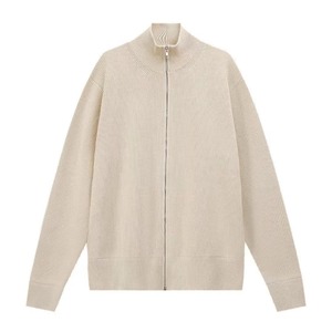 Suéter Casual Holgado con <span class=keywords><strong>Cuello</strong></span> Alto y <span class=keywords><strong>Cremallera</strong></span> Estilo Margiela para Hombre, Otoño Invierno, Grueso, Venta al por Mayor - Product Image 2