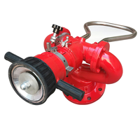 Moniteur d'incendie automatique en acier inoxydable avec réservoir de mousse et capacité de télécommande, débit de jet 20-64 L/S pour véhicules de lutte contre l'incendie