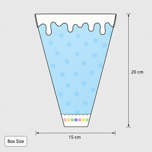 Custom Printed Paper <b>Cake</b> <b>Box</b> Candy Packaging Gift Carton for Birthday Party Favor - Product Image 3