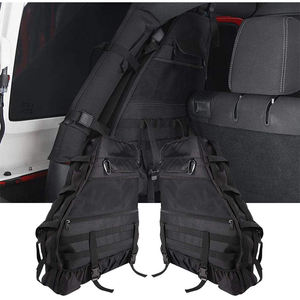 Trunk organizer bagagliaio di un'auto borse 4 porta tronco multifunzione <span class=keywords><strong>roll</strong></span> bar sacchetto di immagazzinaggio gabbia per <span class=keywords><strong>Jeep</strong></span> Wrangler - Product Image 4