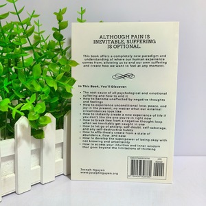 Bán buôn Tùy chỉnh không tin Tất cả mọi thứ bạn nghĩ cuốn sách khám phá lý do tại sao suy nghĩ của bạn là sự khởi đầu và kết thúc của đau khổ - Product Image 3