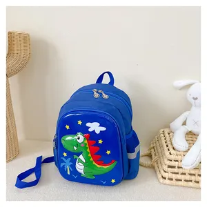 Venda imperdível mochila escolar personalizada de dinossauro fofa à prova d'água resistente a arranhões para crianças mochila escolar de viagem