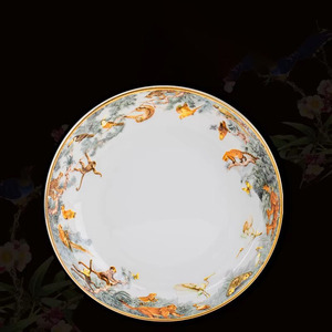 Juego de Vajilla Minimalista Serie Equatorjungle, Vajilla de Cerámica y Porcelana Estilo Occidental, Juego de Platos, Tazones y Tazas, Vajilla de Porcelana Fina - Product Image 5