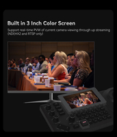Système de visioconférence complet : 4 caméras PTZ 4K avec clavier de contrôle de caméra et écran LCD – Vente directe usine pour la production en direct