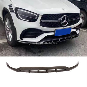 GLC300 X253 GLC43 parachoques delantero labio GLC250 fibra de carbono parachoques delantero labio COUPE TOPCAR estilo para Mercedes GLC 2020 + - Product Image 1