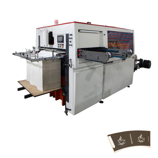 Full Automatic Operation Paper Roll Die Cutting Machine