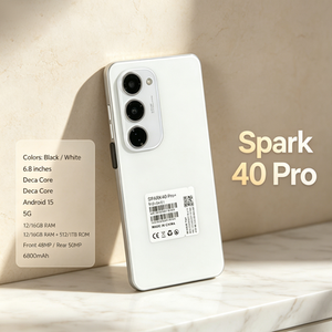 Teléfono inteligente de diseño de alta gama con red 5G, en oferta, a bajo precio y asequible, Tecno Spark 40 Pro - Product Image 4