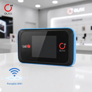 เราเตอร์ไวไฟพกพา OLAX MT60 รองรับ 4G LTE CAT7 ความเร็ว 300Mbps พร้อมพอร์ตเสาอากาศ 2 ช่อง แบตเตอรี่ 4000mAh ให้ความเร็วไวไฟ 300 Mbps อย่างรวดเร็ว - Product Image 1