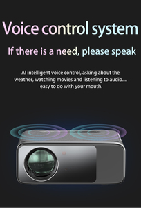 LT2 Smart <span class=keywords><strong>WIFI</strong></span> LED LCD portátil 3D 4K Android Video Digital Full HD 1080P proyector para <span class=keywords><strong>Bluetooth</strong></span> Home Theater Mini para exteriores - Product Image 3