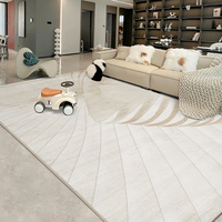 Vente directe d'usine tapis beige moderne tapis de luxe salon grande maison tapis de sol salon et chambre tapis
