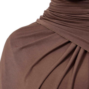 2025新着竹繊維通気性ケープ通気性,高級快適な環境に優しいスカーフ女性用固体<span class=keywords><strong>Hijab</strong></span> LJ006 - Product Image 2