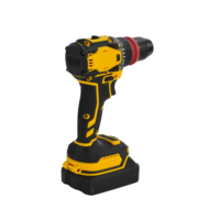 Perceuse électrique 21V en gros, moteur sans balais, outils électriques avec boîte d'accessoires, OEM/ODM disponible