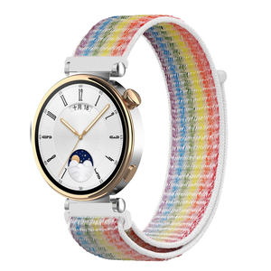 <span class=keywords><strong>Bracelet</strong></span> de <span class=keywords><strong>montre</strong></span> en nylon de remplacement de <span class=keywords><strong>18mm</strong></span> pour Huawei Watch GT 4 pour GT4 <span class=keywords><strong>Bracelet</strong></span> de <span class=keywords><strong>montre</strong></span> femme fille de 41mm avec breloque en <span class=keywords><strong>tissu</strong></span> - Product Image 4