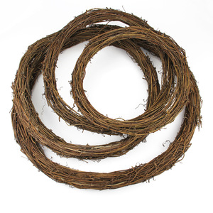 Factory Sale Garland <strong>Wreath</strong> Rattan Lantern <strong>Wire</strong> Dried Wooden <strong>Wreaths</strong> Grape Vine <strong>Wreath</strong> - Product Image 3