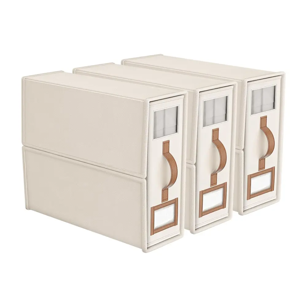 Folding Fabric Bedding Storage Box Bed Sheet Organizer Storage Cubes Sustainable Fabric Multifunction Linen Fabric for Clothing