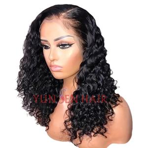 วิกผมลอน<span class=keywords><strong>สั้น</strong></span>แบบมีเชือกผูกด้านหน้า |   แบบม้วนนิ้ว/แบบบิดเกลียว |   วิกผมหยิกสีดำสำหรับผู้หญิง - Product Image 5