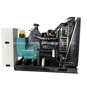 Chinese Professionele Fabrikant 400kw 500kva 230 Volt Stille Type Nood Marine Diesel Generatoren Voor Boot